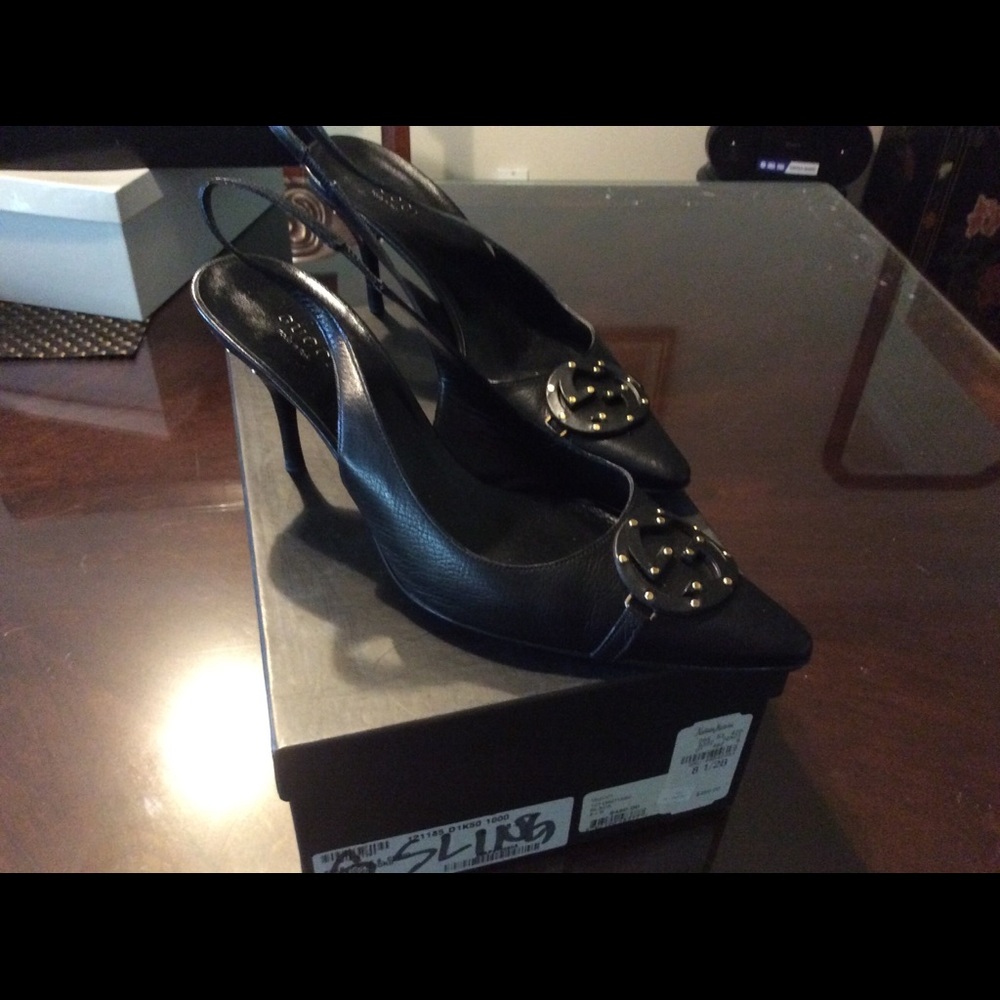Gucci g sling shoes